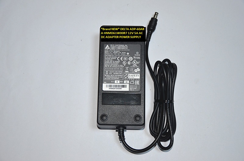 *Brand NEW*DELTA HNMD61W00R7 AC100-240V 12V 5A ADP-60AR A AC DC ADAPTER POWER SUPPLY